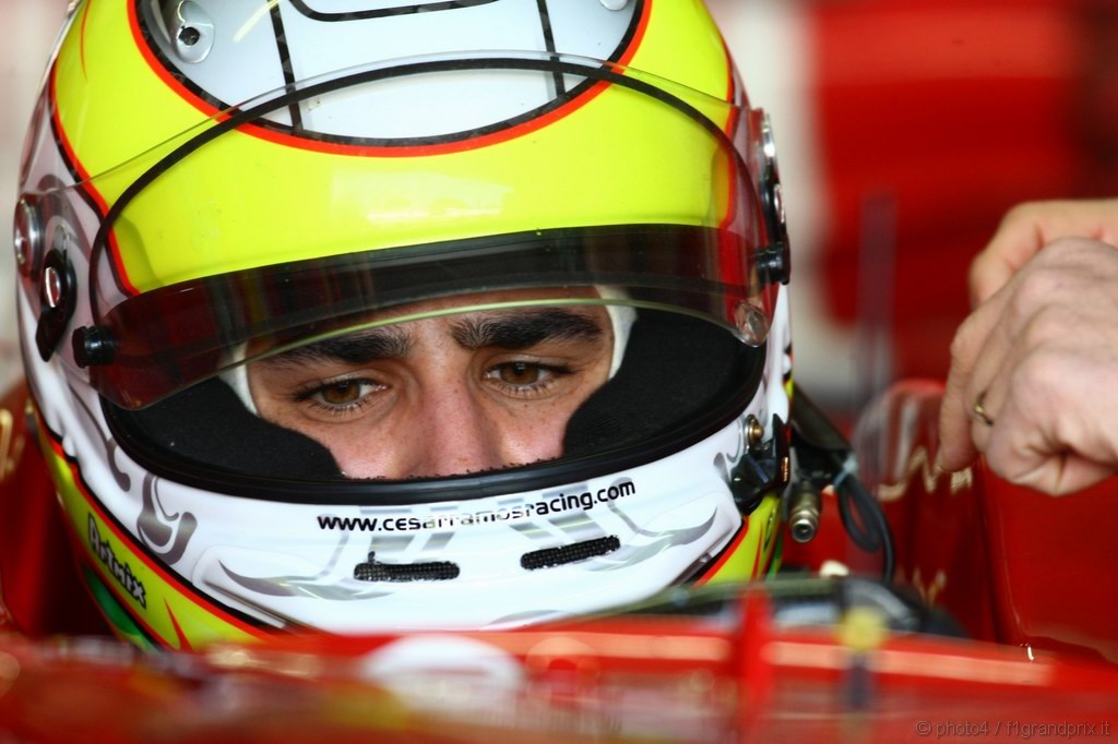 Test Ferrari F2008 Italian F3 Drivers Vallelunga